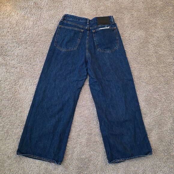 Rag & Bone Ruth Super High Rise Ankle Wide Leg Jeans 29 - Picture 6 of 6